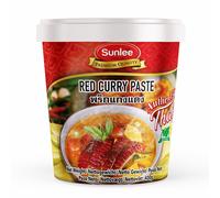 Sunlee Pâte de curry rouge végan - 400 g