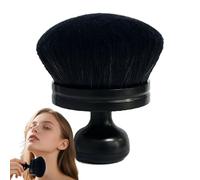 Sunless Tanning Buffer - 7x5cm Flat Top Shimmer Spreader for Seamless Finish, Professional Grade Soft Fiber with Washable Head, Contoured Blending Tool for Radiant Glow Lotion Mousse Moisturizer