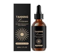 Sunless Tanning Drops Glow, Bronzing Dark Skin Liquid, 60ml Tan with Easy Blend, Natural Glow with Fast Absorb, Body Drops for Face Party, Tan Drop for Travel Vacation Home