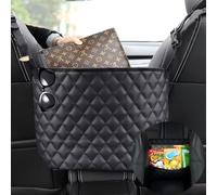 SunlightXS Sac à main de voiture, organisateur de dossier de siège, organisateur de siège arrière de voiture, support de sac à main de voiture, organisateur de dossier de siège en cuir, sac de grande