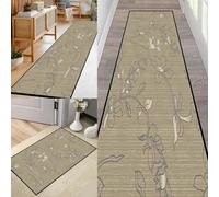SUNLIMEI Tapis de Cuisine 45 x 240 cm Antidérapant Moquette D'Entrée Tapis de Sol, Poil Court Doux, Absorbant, Moderne Design pour Cuisine, Couloir, Passage, C