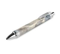 Sunlit Soulmates Wolves Wolf Stylos à bille rétractables à encre noire pour le travail et les affaires