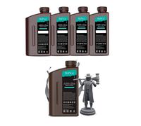 SUNLU ABS-Like Imprimante 3D Résine rapide LCD Resine à polymérisation UV 405nm Résine Gris foncé, 5 KG