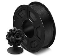 SUNLU ASA Filament pour imprimante 3D - Bobine soignée de 1,75 mm - Résistant aux rayons UV/pluie/chaleur - Idéal pour l'impression de pièces mécaniques fonctionnelles en plein air, 1KG(Noir)