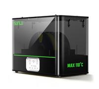 SUNLU Boîte de séchage à filament pour imprimante 3D officielle E2, température maximale de 110 ℃, chauffage PTC de 500 W, séchage et recuit 2 en 1, double chambre, conçue pour filaments d'ingénierie