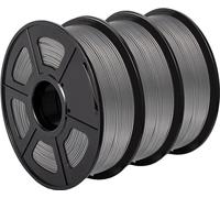 SUNLU Filament 3D, matériau PLA, diamètre 1,75 mm, 3 rouleaux par paquet, PETG-GY-3KG