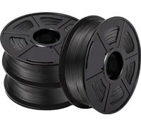 SUNLU Filament 3D, matériau PLA, diamètre 1,75 mm, 3 rouleaux par paquet, PLA-BK-3KG