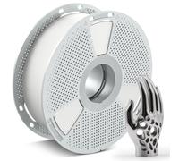 SUNLU Filament 3D PC-ABS 1,75mm 1KG, Filament Hybride PC & ABS, Haute Résistance, Prêt à Peindre et à Plaquer, Grade Industriel, Bobine Thermorésistante, +/-0,02mm, Bobine de 1KG (2,2lbs), Blanc