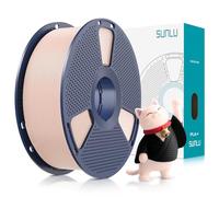 SUNLU Filament PL 1,75 mm, filament PLA Plus pour imprimante 3D, plus résistant, Neatly Wound, 1 kg de filament PL pour impression 3D, précision dimensionnelle +/- 0,02 mm, Beige