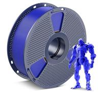 SUNLU Filament PLA pour imprimante 3D, filament PLA soigneusement enroulé de 1,75 mm, précision dimensionnelle +/- 0,02 mm, bobine de 1 kg (2,2 lbs) (Klein Blue)