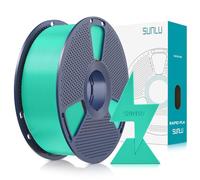 SUNLU High Speed PLA Filament 1.75mm, High Fluidity PLA Filament for 3D Printer, Designed for Fast 3D Printing, Dimensional Accuracy +/- 0.03mm, 1kg Jelly Green