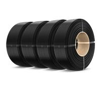 SUNLU Lot de 4 recharges de filament PLA+ 2.0 pour imprimante 3D 4 kg, haute ténacité, recharge de filaments 3D sans bobine de 1,75 mm pour bobines réutilisables, compatible avec les imprimantes 3D