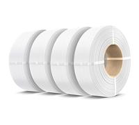SUNLU Lot de 4 recharges de filament PLA+ 2.0 pour imprimante 3D 4 kg, haute ténacité, recharge de filaments 3D sans bobine de 1,75 mm pour bobines réutilisables, compatibles avec les imprimantes 3D