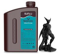SUNLU Nylon comme résine pour imprimante 3D 2KG, photopolymère forte et durable pour imprimantes LCD/DLP/SLA, durcissement UV 395-405nm, résine pour pièces fonctionnelles et prototypes, Noir