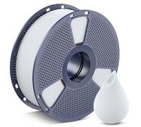 SUNLU PETG Filament 1,75 mm, moins d'étirement, bonne adhérence des couches, haute ténacité Filament pour imprimante 3D 1,75 ± 0,02 mm, bobine de 1 kg (2,2 lb), PETG blanc céramique
