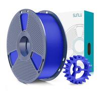 SUNLU PLA+2.0 Filament 1,75 mm, Mise à niveau du filament PLA+ 1,75 mm, résistance améliorée, précision dimensionnelle +/- 0,02mm, bobine de 1kg (2,2 LBS), Bleu Klein