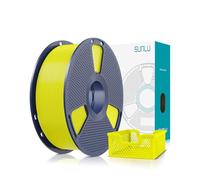 SUNLU PLA+ 2.0 pour imprimante 3D, Filament Upgrade High Speed PLA Plus 2.0 1,75 mm, Résistance aux chocs et solidité supérieures, Impression rapide de 50 à 600 mm/s, Bobine de 1KG (Jaune)