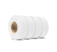 SUNLU Rapid - PETG - Recharge de filament PETG - 1,75 mm - 4 kg - Pour imprimante 3D - Blanc mat - Sans bobine PETG HF - Pour bobines réutilisables - Compatible avec imprimante à filament Bambu Lab