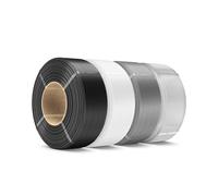 SUNLU Recharge de filament PLA+ - 1,75 mm - 4 kg - PLA Plus - Pour imprimante 3D - Sans bobine - Compatible avec les bobines réutilisables - Compatible avec les imprimantes Bambu Lab - Noir/blanc/gris