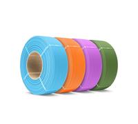 SUNLU - Recharge de filament PLA mat - 1,75 mm - 4 kg - Pack pour imprimante 3D - Recharge PLA mat sans bobine - Compatible avec les bobines réutilisables - Compatible avec le filament Bambu Lab, vert