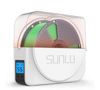 SUNLU S1 Plus Sèche-filament officiel S1 Plus, ventilateur de circulation intégré, boîte de séchage de filament d'imprimante 3D et boîte de rangement pour filament PLA PETG ABS 1,75 2,85 3 mm, S1 Plus