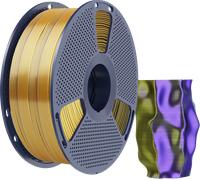 SUNLU Silk PLA+ Tri-Color Black Gold Purple - 1,75 mm / 1000 g