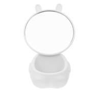 Sunluxy JY05 Miroir de table en acier inoxydable et ABS - Blanc