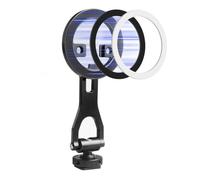 SUNLYTOUR Support de téléphone magnétique universel avec autocollant, adaptateur rotatif réglable pour smartphone avec griffe froide pour trépied/selfie/cage pour iPhone 17/16/15/14 et téléphone