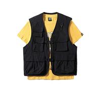 Sunma Homme/Femme Léger Multifonctionnel Multi-Poches Pêche Gilet Photographe Reporter Camping Veste