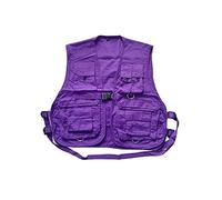 Sunma Homme/Femme Multi-Poche Veste de Photographie sans Manche Respirant Camping Gilet de Pêche