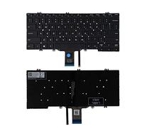 SUNMALL Clavier de rechange compatible avec Dell Latitude 5300 7300 avec Backit sans cadre