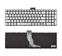 SUNMALL Clavier de rechange compatible avec HP 15-BS 15-BP 15-BR 15-BW 15G-BR 15Q-BD 15Z-BW 17G-BR 15-RA 15-RB 17-BS 17-AE 17-AK 17-AR 250 G6 255 G6 256 G6 rétroéclairé US Disposition :
