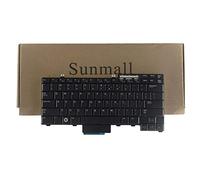 Sunmall Clavier de rechange compatible pour ordinateur portable Dell Latutude E6400 E6410 E6510 E5410 E5510 E5400 E5500 Precision M2400 M4400 M4500 Series Noir US Layout (6 mois de garantie)