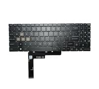 SUNMALL Clavier de rechange rétroéclairé bleu compatible avec MSI Raider GE78 Katana 15 B12V MS-1585 B13V Katana 17 B13U B13V MS-17L5 Pulse 15 B13V Pulse 17 B13V Cyborg 15 Air A12VF A12VE MS-15K15K13V