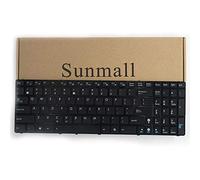 Sunmall clavier de remplacement pour A52 F50 X 53E A53S K53 K53S K54 G73s X73sj X73SL Série pour ordinateur portable Noir US Layout (6 mois Garantie)