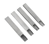 Sunmeit 4 PièCes de Coupe de Tissage en Cuir 7Mm 8Mm 9Mm 10Mm Outil de PoinçOnnage de Fente de Tissage Bricolage Coupe-Motif Tissé à la Main