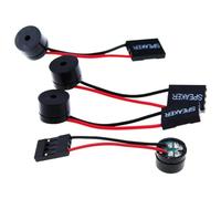 Sunmeit 4 pièces d'ordinateur de bureau, carte mère, processeur, haut-parleur interne, buzzer pour connecter le panneau avant de la carte mère