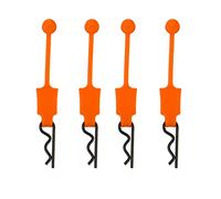 Sunmeit 4 pièces en caoutchouc clip de carrosserie de voiture trou fixe fermoir pour 1/10 ARRMA Senton Slash UDR,2