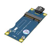 Sunmeit Adaptateur Mini PCI-e vers USB avec fente pour carte SIM pour module WWAN/LTE