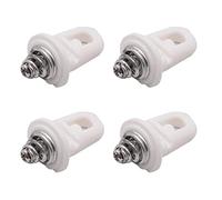 Sunmeit Clip de retenue de pare-chocs avant 4 pièces pour 407 407SW 607 C5 743712