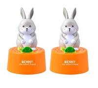 Sunmeit Cuisine Compte à Rebours Dessin Animé Animal Forme Mécanique Temps Outil Étudiant Étude Examen Timing Outil Orange