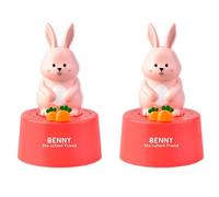 Sunmeit Cuisine Compte à Rebours Dessin Animé Animal Forme Mécanique Temps Outil Étudiant Étude Examen Timing Outil Rouge