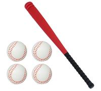 Sunmeit Ensemble de Batte et de Balle de Baseball pour Enfants de Baseball en Plastique Sport Jouant au Baseball Ensemble de Sport pour Jardin Extérieur A