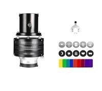 Sunmeit Flash photographique avec Bowens, objectif conique, lentille, condensateur optique photographique, lentille de