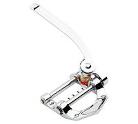 Sunmeit Guitare Vibrato Cordier Tremolo Flat Top Body Tremolo Unit Vibrato Bridge pour Tele, SG, LP, ETC Electric Guitars (Argent)