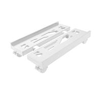 Sunmeit Support de Tour D'Ordinateur Support de Processeur Mobile RéGlable Support de Tour de PC avec 4 roulettes s'adapte à la Plupart des PC, Support sous Le Bureau