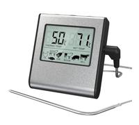 Sunmeit Thermomètre numérique pour viande avec sonde de cuisson, écran LCD, jauge électronique de température pour aliments pour grillades, utilisation en cuisine