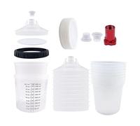 sunmin Kit de revêtement et de capuchon pour pulvérisateur de peinture HVLP, pulvérisateur 20 oz (600 ml)