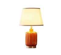 SUNMME 188 Orange tempête Lampe de Table de Mode Moderne Lampe de Table en céramique Simple américaine Lampe de Chevet de Chambre Chaude