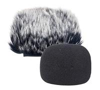 SUNMON Anti-vent en mousse et fourrure pour enregistreurs DR-05X DR-05, pare-vent pour microphone intérieur et extérieur